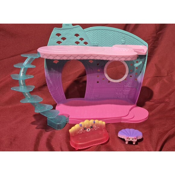 Happy Places Shopkins Mermaid Reef Retreat Playset Some Accessories Toy EUC - Picture 1 of 3